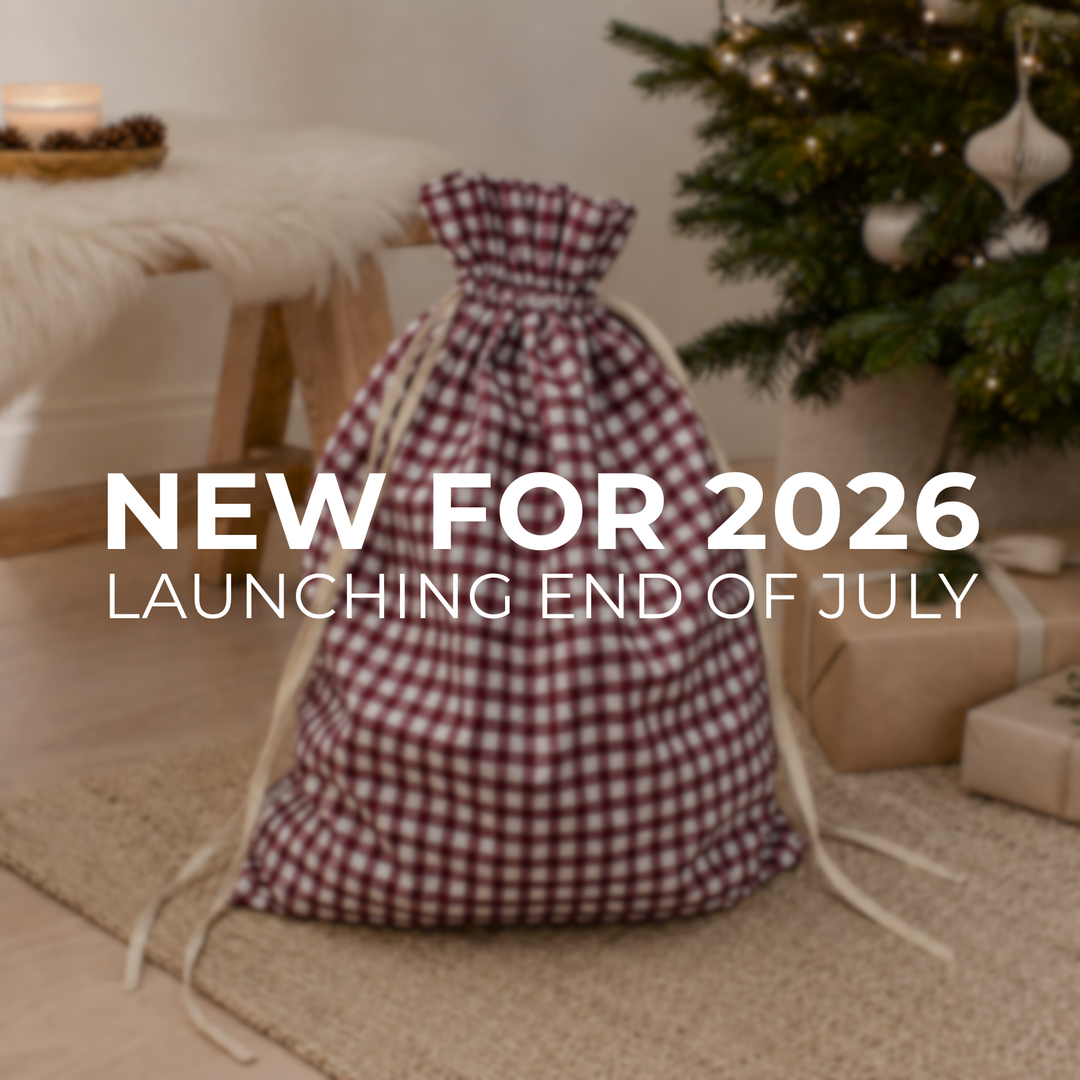 Mabel & Fox - Red Gingham Gift Sack - Mabel & Fox