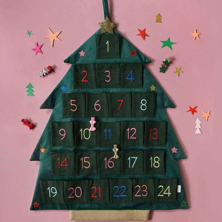 Rockahula - Reusable Advent Calendar - Christmas Tree