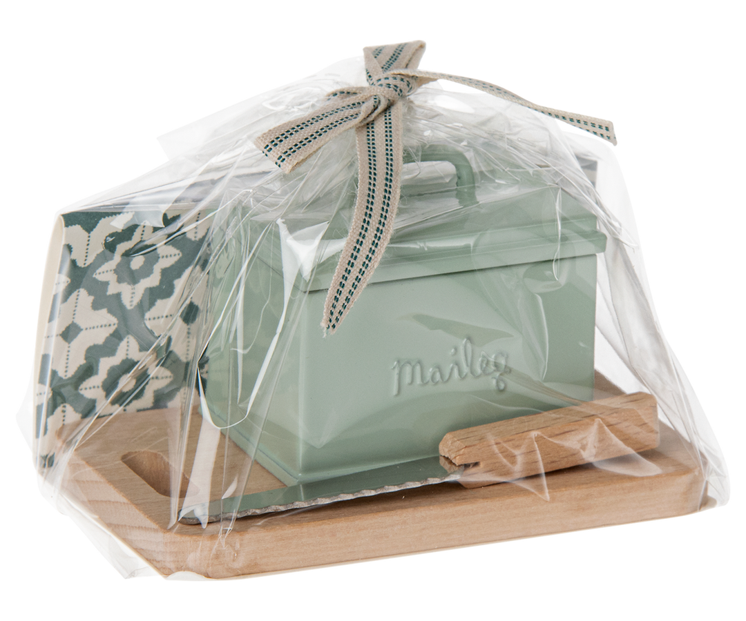 Maileg – Bread Box w. Utensils, Miniature