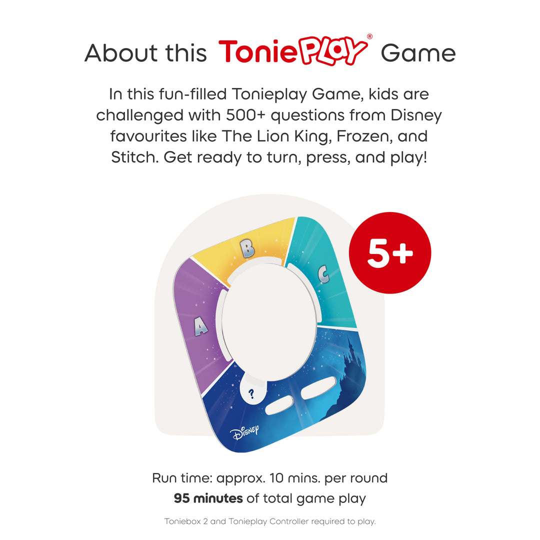 Tonies - Tonieplay - Disney Quiz Kingdom