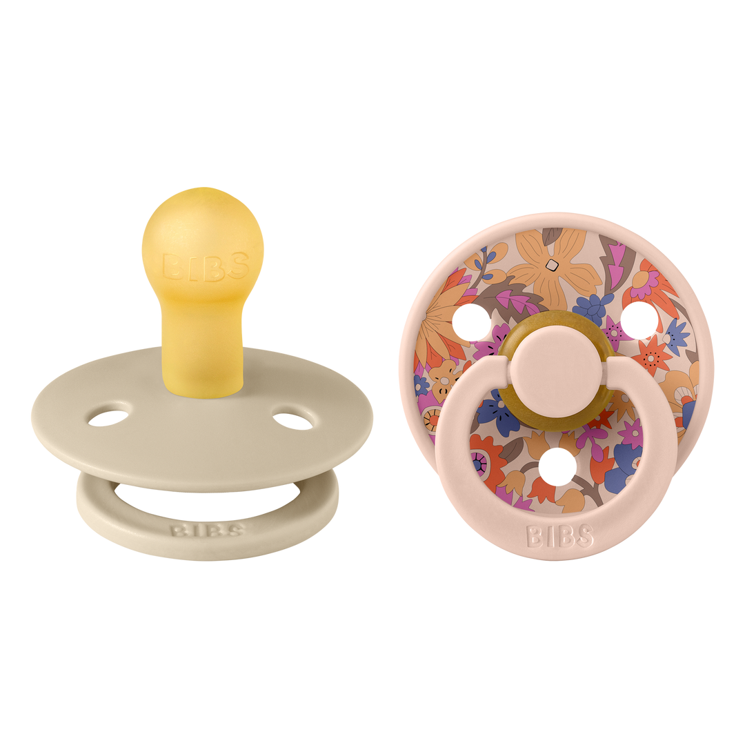 Bibs x Liberty - Colour Pacifier - June Blossom - Blush Mix - Mabel & Fox