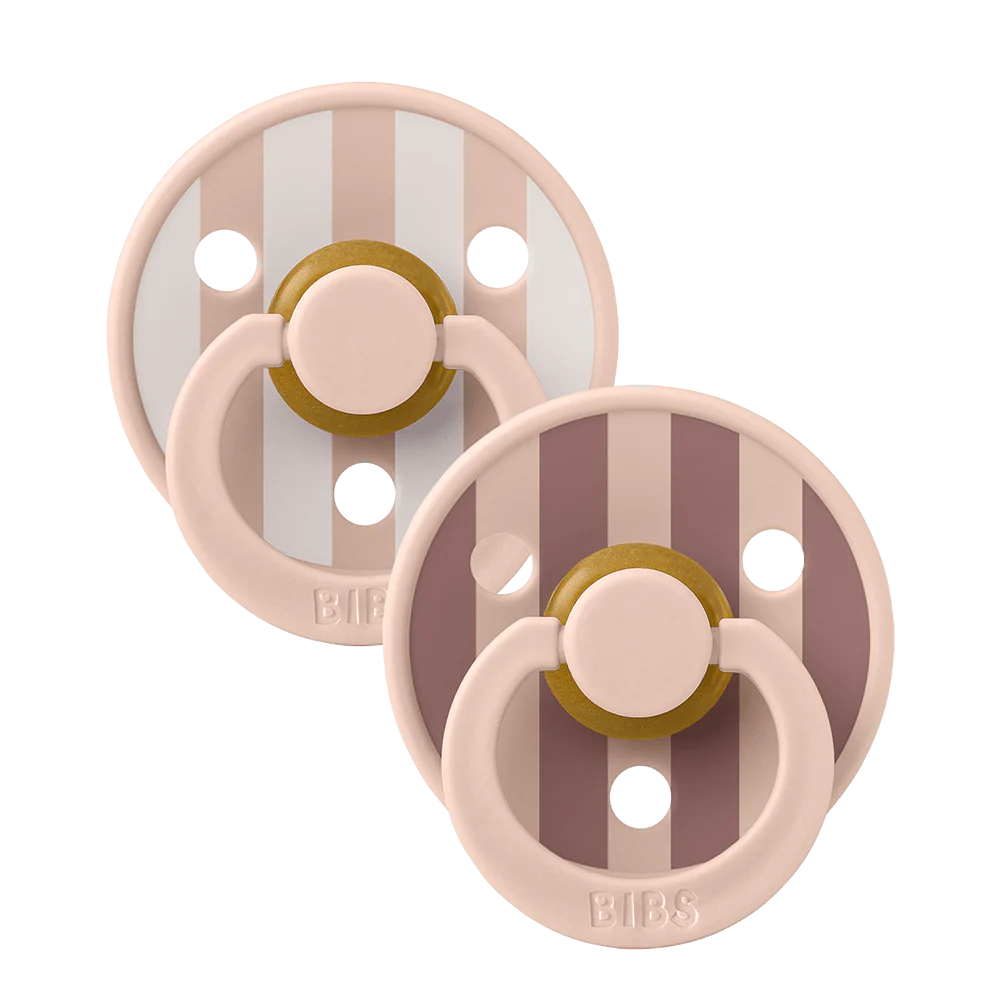 Bibs - Studio Colour Block Latex - Blush Mix (2 Pack) - Mabel & Fox