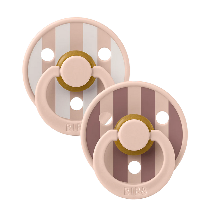 Bibs - Studio Colour Block Latex - Blush Mix (2 Pack) - Mabel & Fox