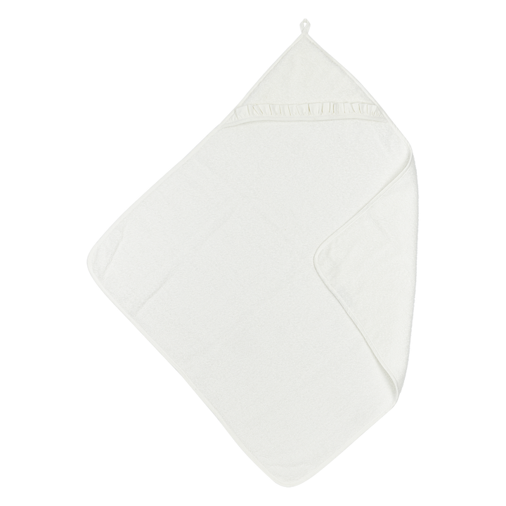 Meyco – Bathcape Terry Ruffle – Offwhite 80x80cm