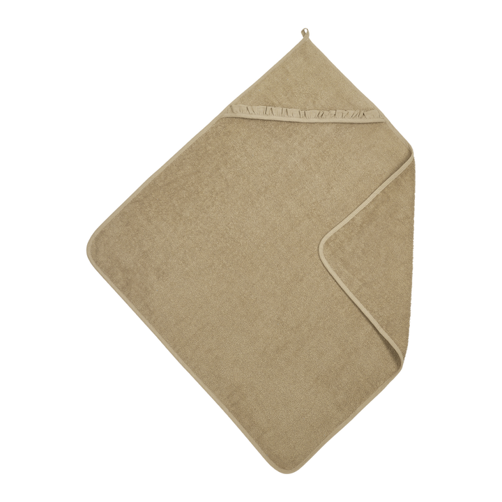 Meyco – Bathcape Terry Ruffle – Taupe 80x80cm