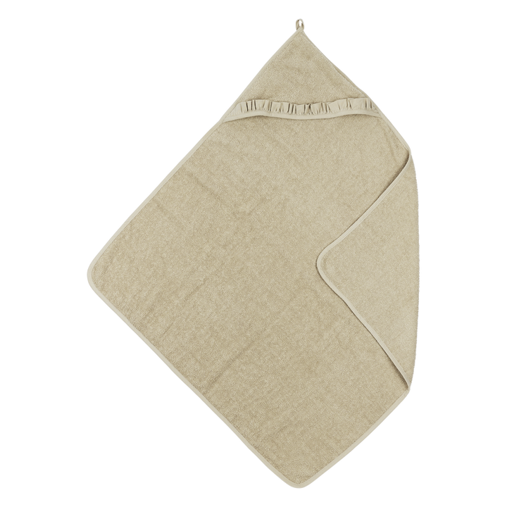 Meyco – Bathcape Terry Ruffle – Sand 80x80cm