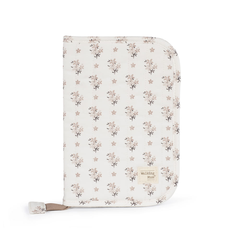 Walking Mum - Birth Book Cover - Botton Flowers