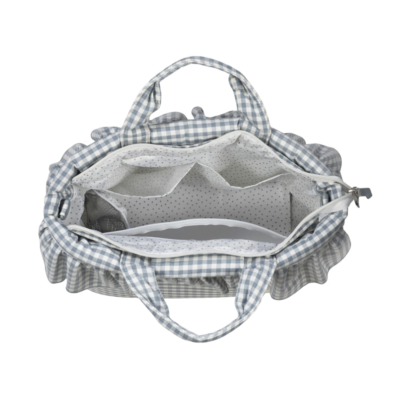 Walking Mum - Changing Bag - Praliné Vichy Matcha - Mabel & Fox