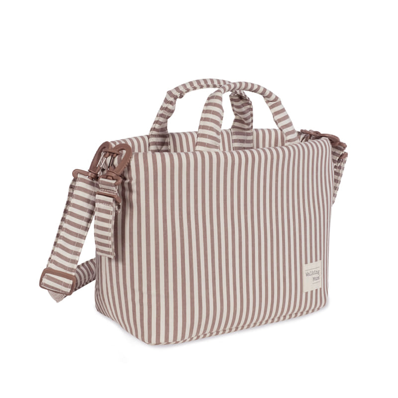 Walking Mum - Changing Bag - Praliné Stripes Moka
