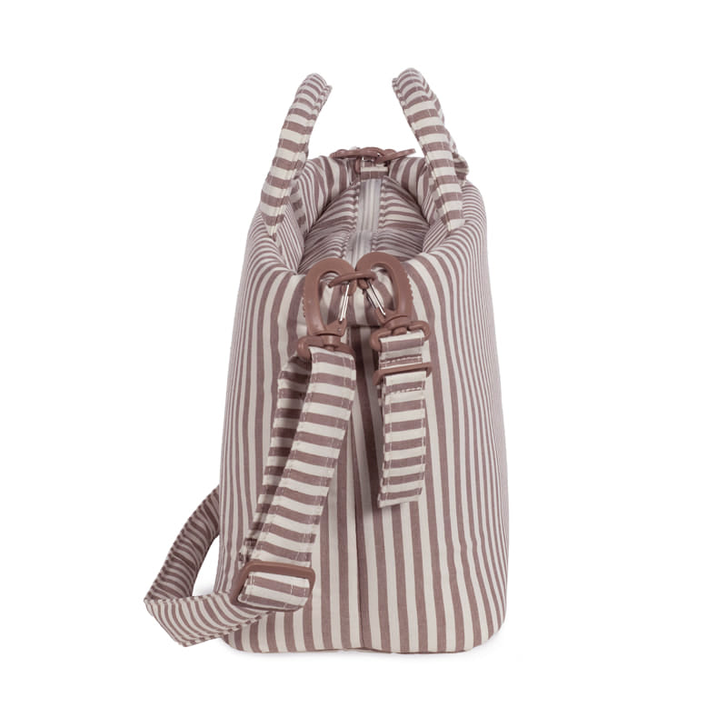Walking Mum - Changing Bag - Praliné Stripes Moka