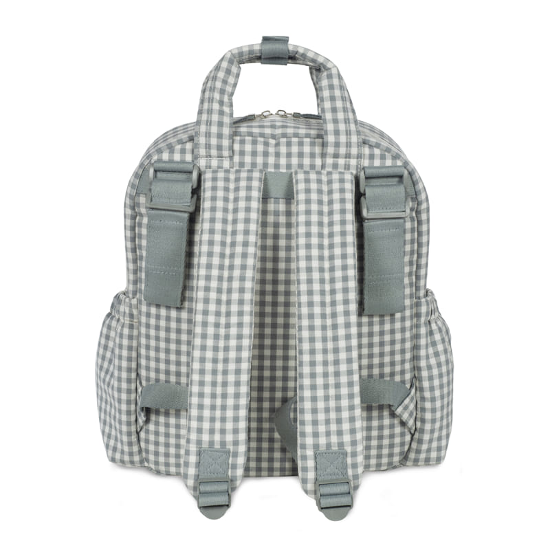 Walking Mum – Rucksack – Praliné Vichy Matcha - Mabel & Fox