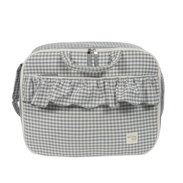 Walking Mum – Maternity Suitcase – Praliné Vichy Matcha - Mabel & Fox