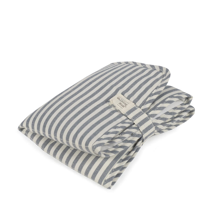 Walking Mum - Changing Mat - Praliné Stripes Matcha - Mabel & Fox