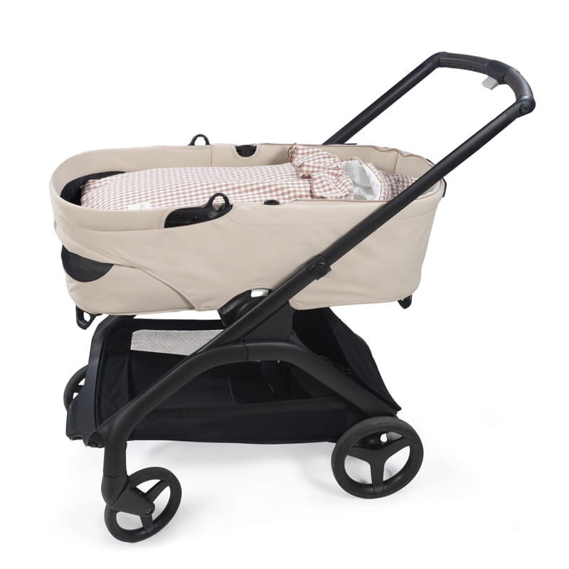 Walking Mum – Baby Nest – Summer Praliné Gingham Moka TOG 1 - Mabel & Fox