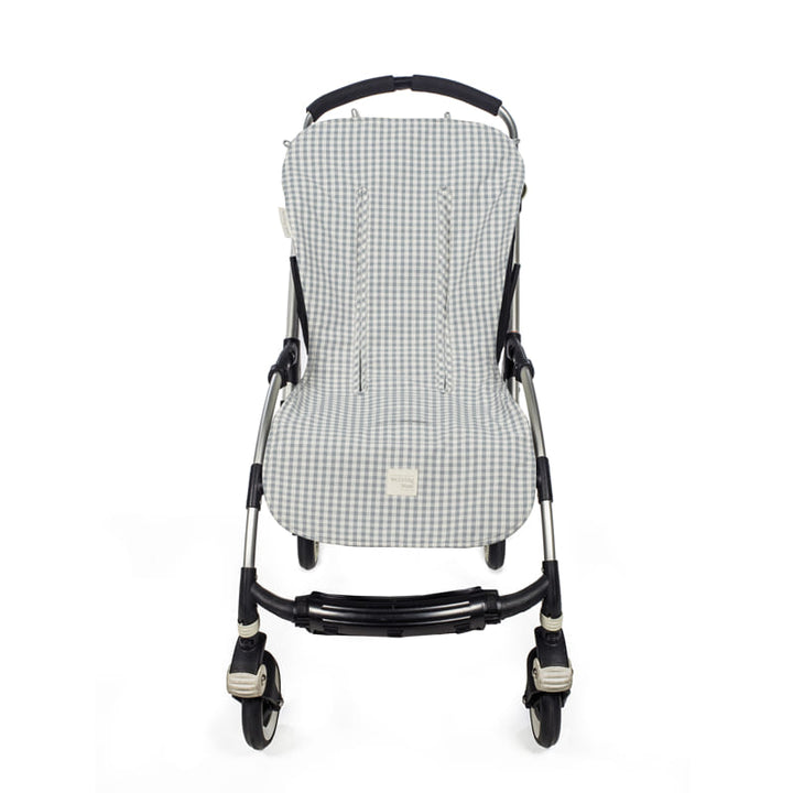 Walking Mum - Seat Liner - Praliné Vichy Matcha - Mabel & Fox