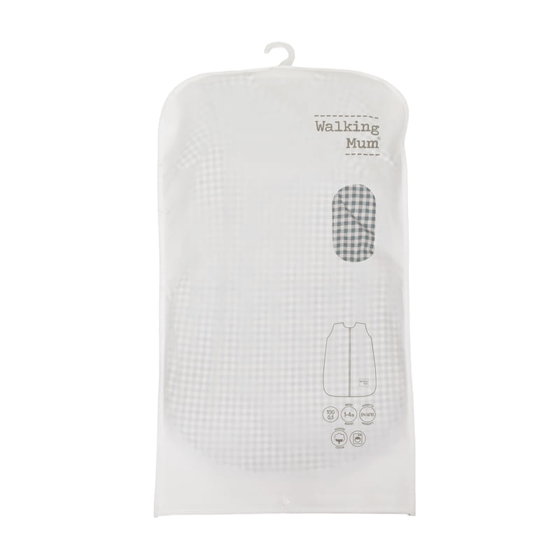 Walking Mum - Baby Sleeping Bag – Praliné Vichy & Strips Matcha