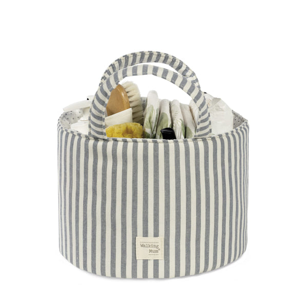 Walking Mum – Organiser Basket – Praliné Strips Matcha