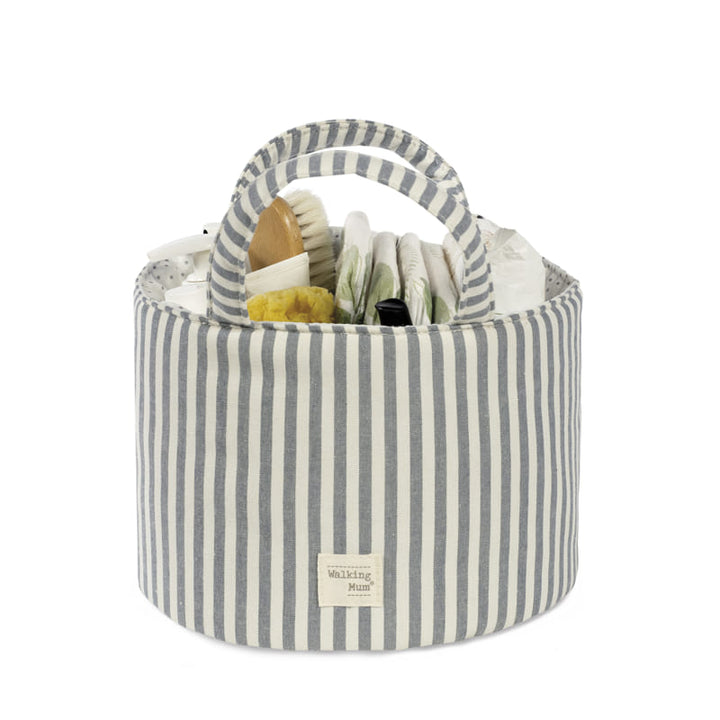 Walking Mum – Organiser Basket – Praliné Strips Matcha