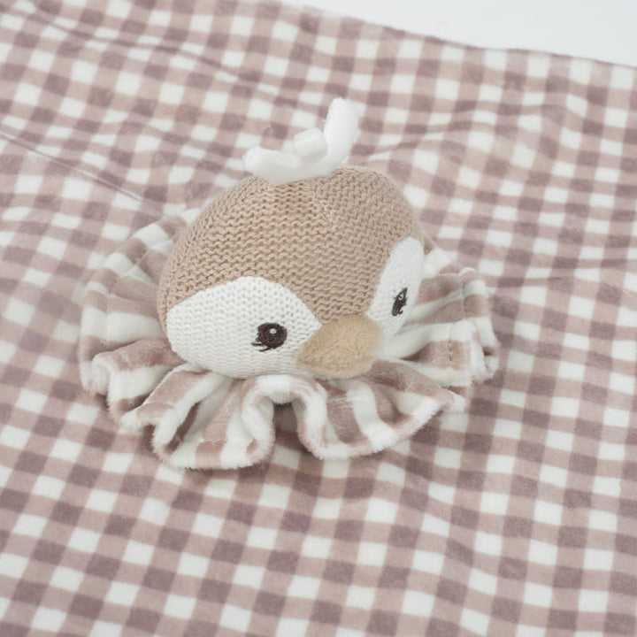 Walking Mum – Comforter – Praliné Moka Penguin - Mabel & Fox