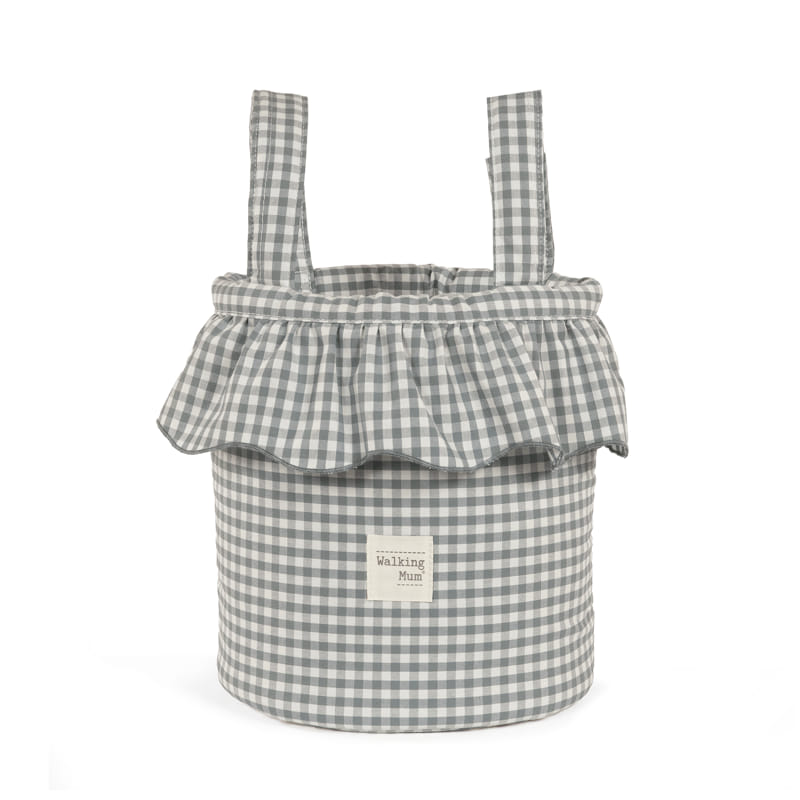 Walking Mum – Bucket Bag –  Praliné Vichy Matcha - Mabel & Fox