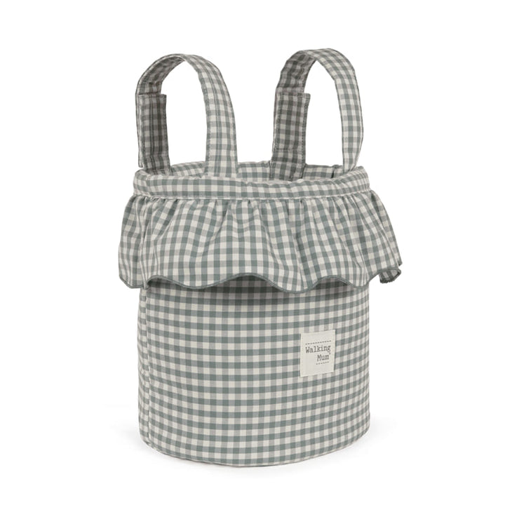 Walking Mum – Bucket Bag –  Praliné Vichy Matcha - Mabel & Fox