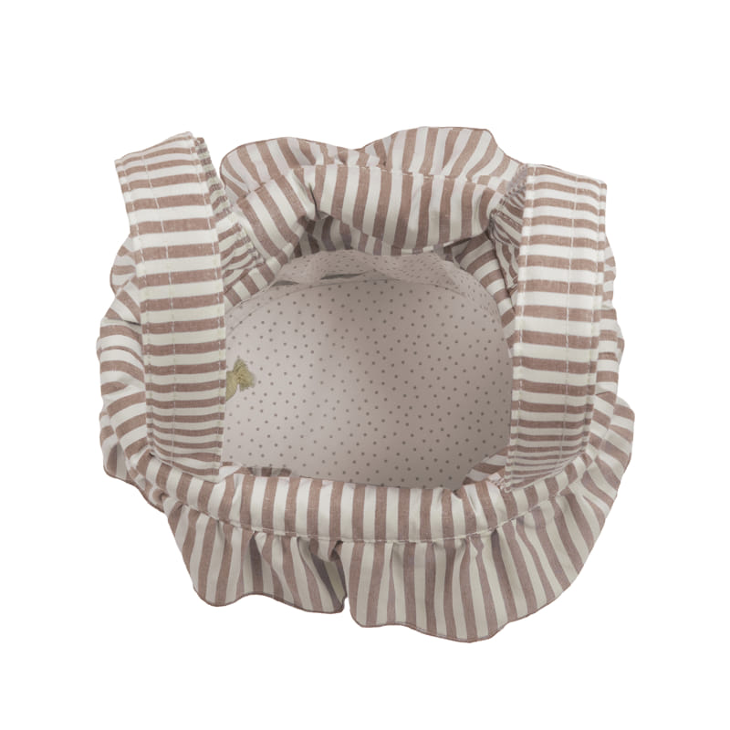 Walking Mum – Bucket Bag –  Praliné Strips Moka