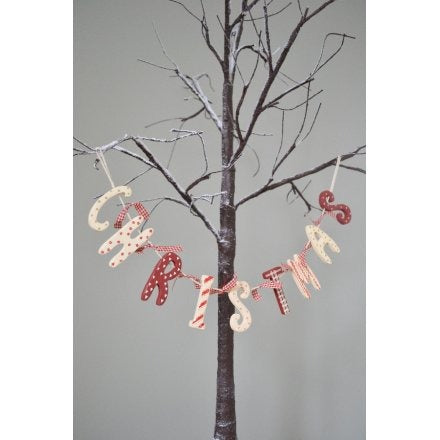 Gainsborough Giftware - Christmas Wooden Garland, 60cm
