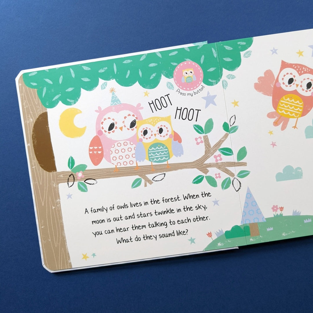 12 Button Sound Book - Playtime Pals Forest - Mabel & Fox