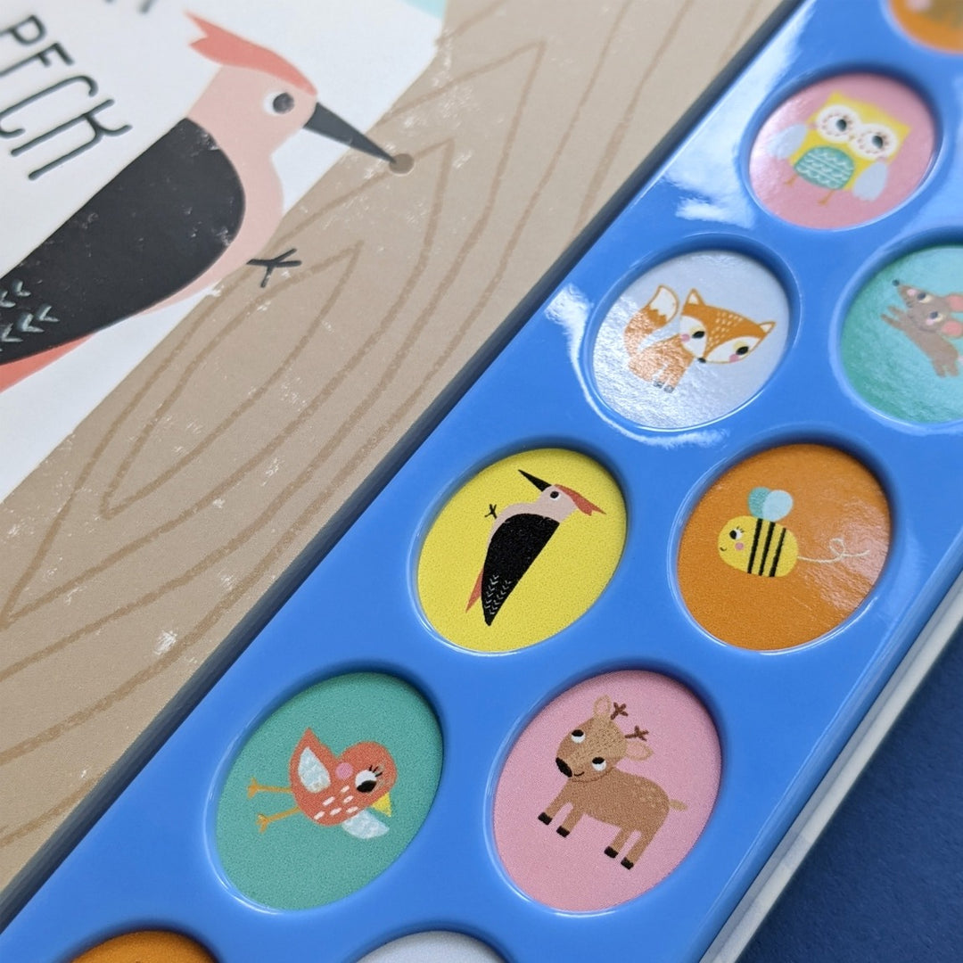 12 Button Sound Book - Playtime Pals Forest - Mabel & Fox