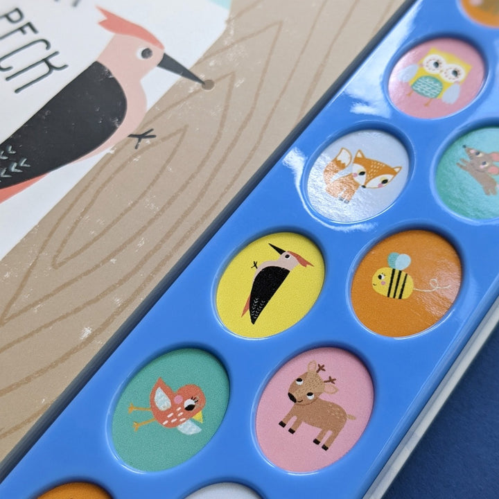 12 Button Sound Book - Playtime Pals Forest - Mabel & Fox