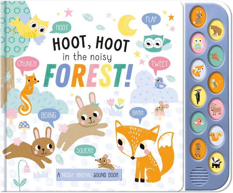 12 Button Sound Book - Playtime Pals Forest - Mabel & Fox