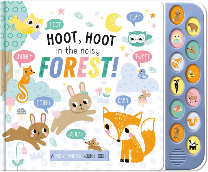 12 Button Sound Book - Playtime Pals Forest - Mabel & Fox