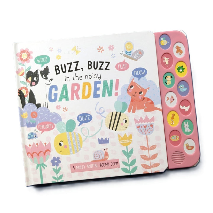 12 Button Sound Book - Playtime Pals Garden - Mabel & Fox