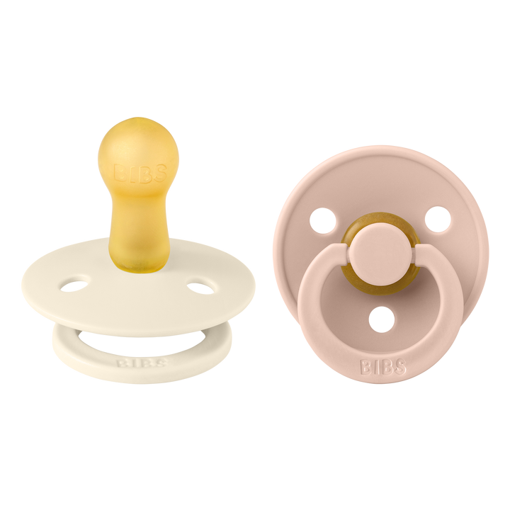 Bibs - Colour Pacifier - Ivory / Blush