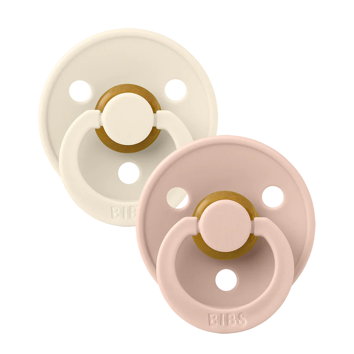 Bibs - Colour Pacifier - Ivory / Blush