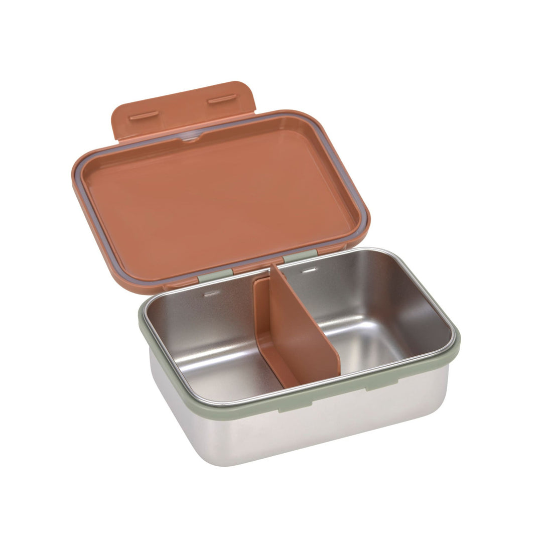 Lassig - Lunchbox Stainless Steel - Happy Prints - Caramel