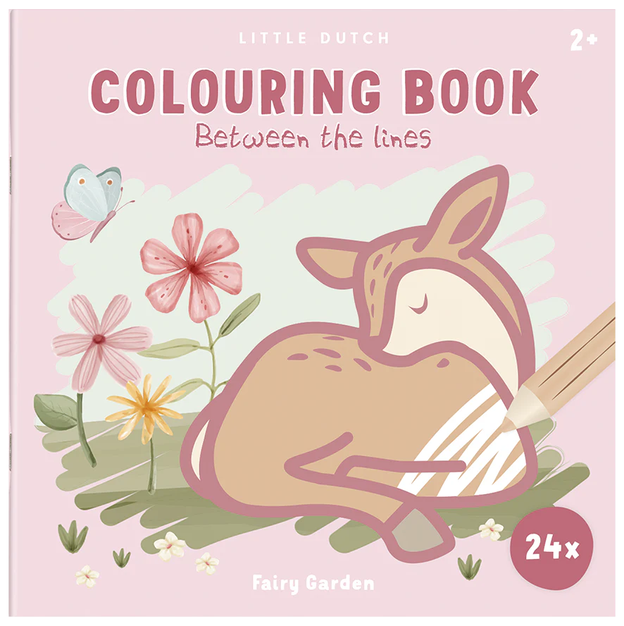 Little Dutch - Colouring Book - Fairy Garden - Mabel & Fox