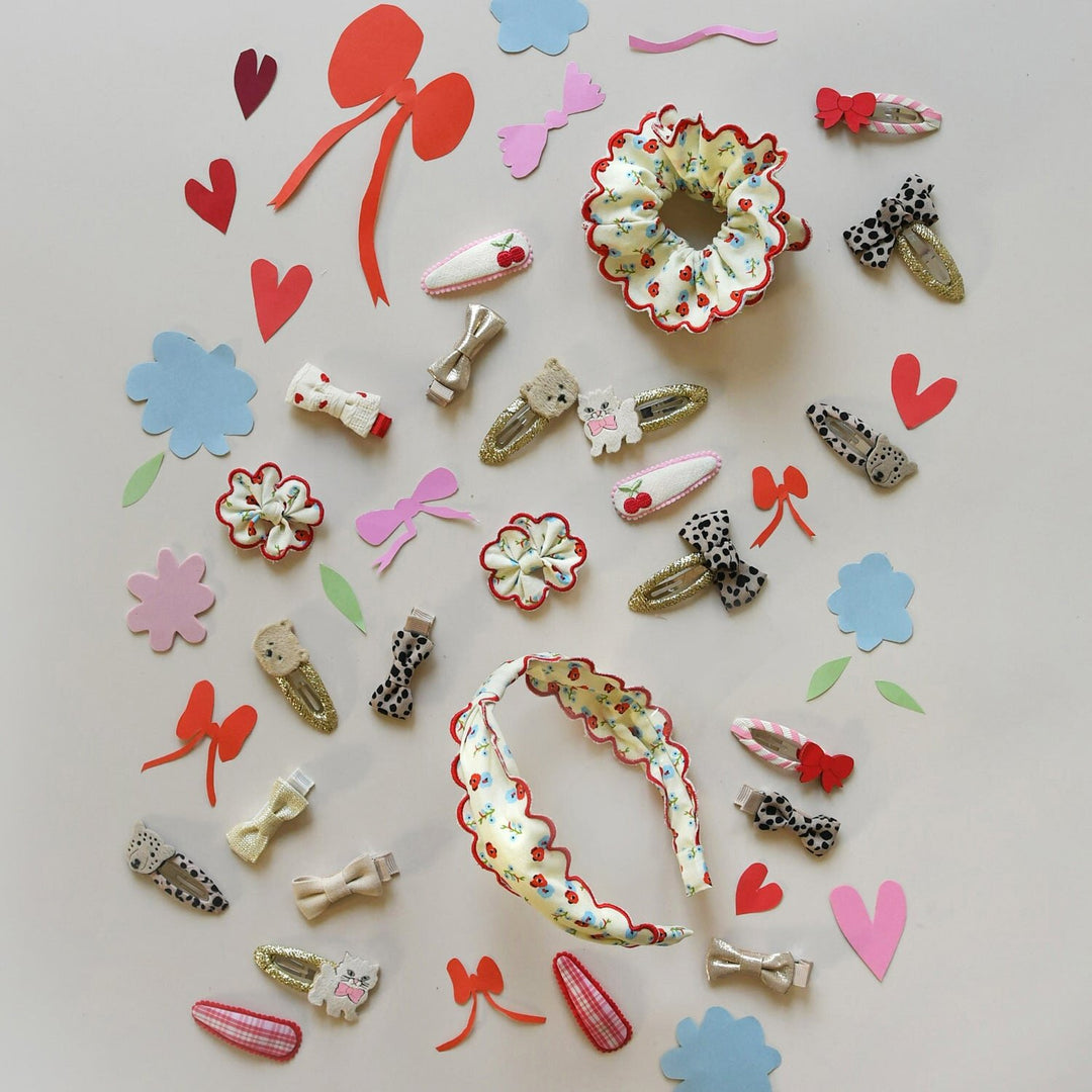 Rockahula – Cutesy Bow Stripy Clips