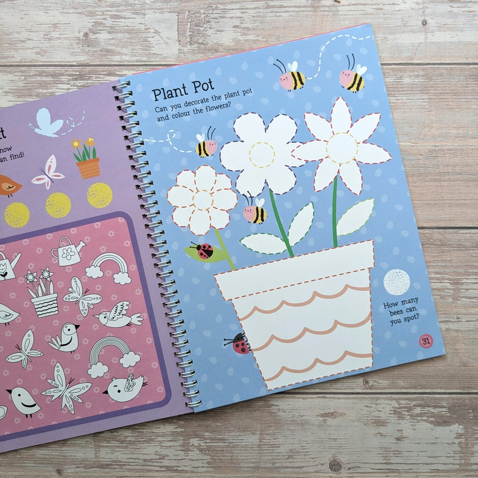 Big Sticker Activity Book – Easter - Mabel & Fox