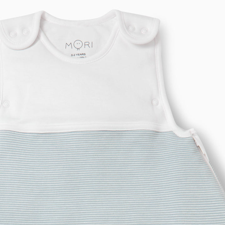 Baby Mori -Clever Sleeping Bag- 1.5 Tog- Blue stripe
