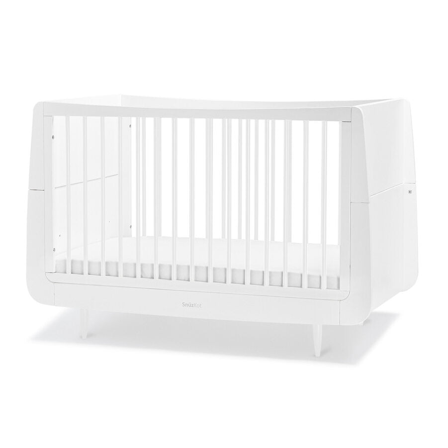 Snuz - Skandi White SnuzKot - Cot Bed