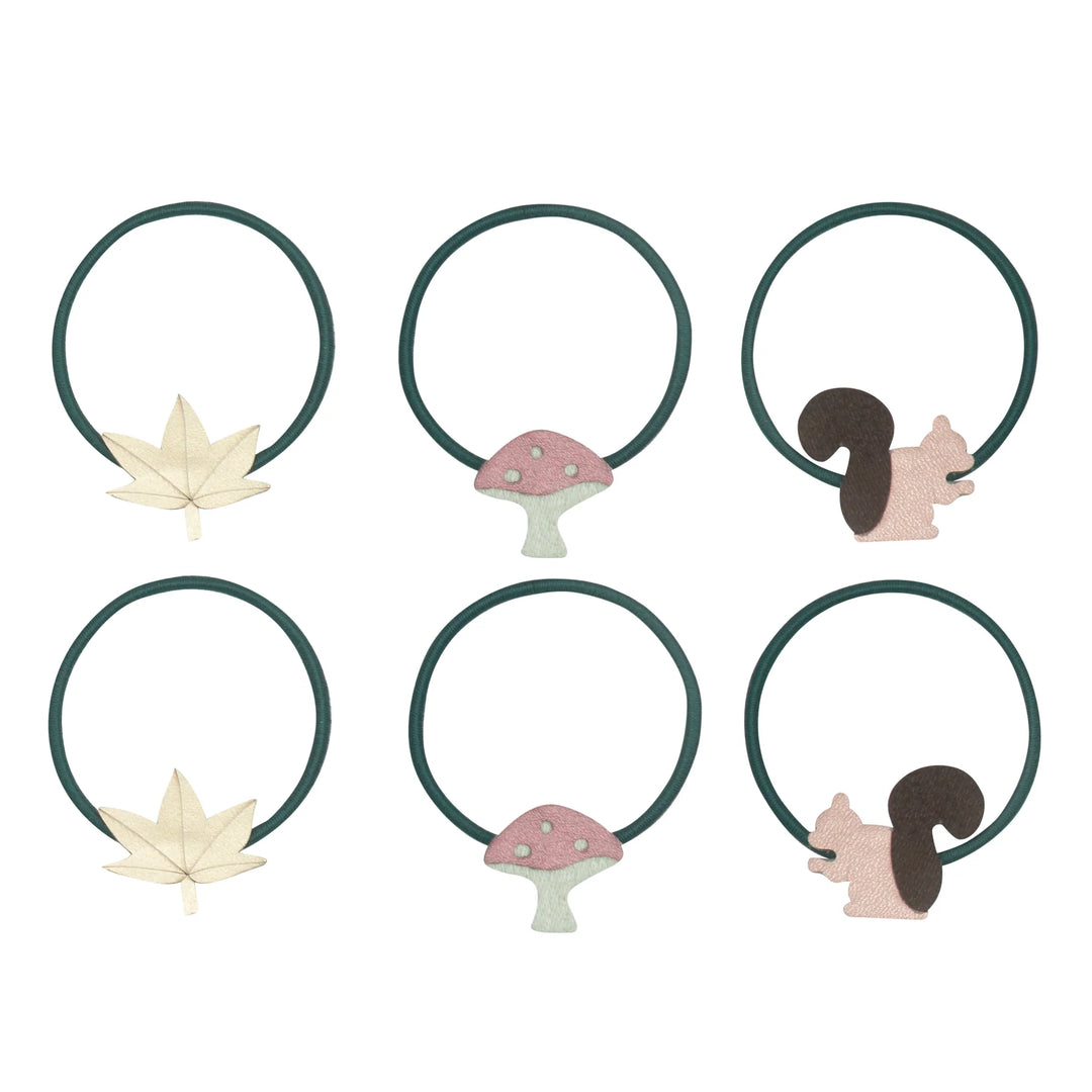 Mimi & Lula - Ponies Hair Ties - Woodland