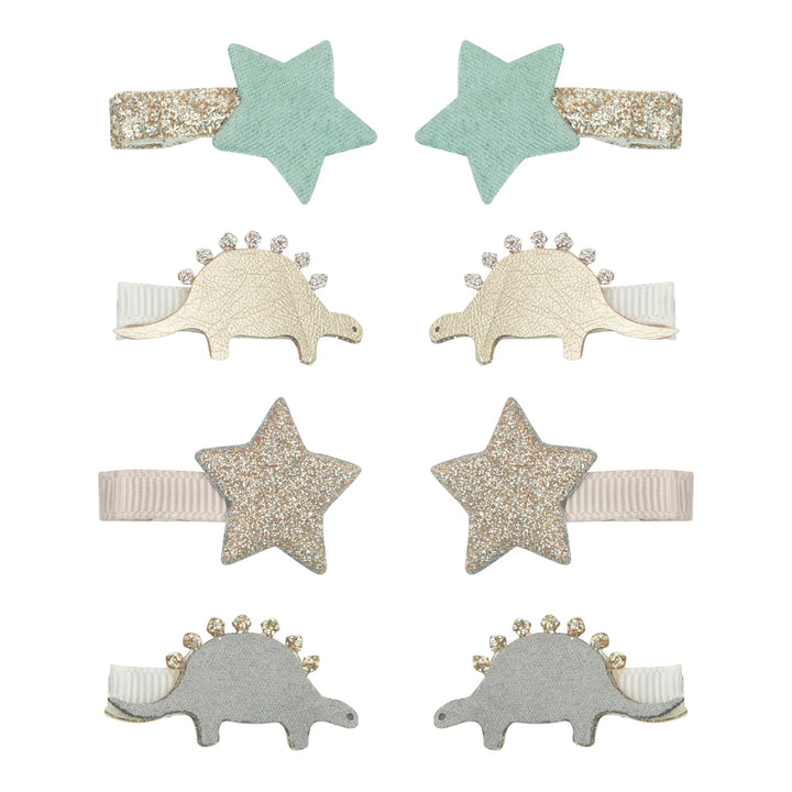 Mimi & Lula - Mini hair Clips -Dreamer Dino (8 Pack)
