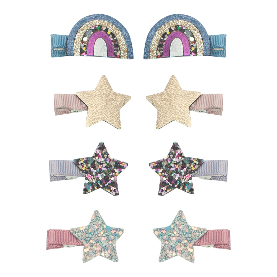 Mimi & Lula - Mini hair Clips -Ziggy Over The Rainbow