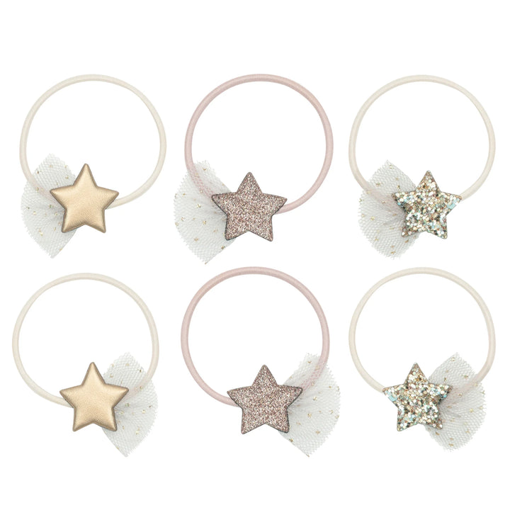 Mimi & Lula - Ponies Hair Ties - Ballerina stars (6 Pack)