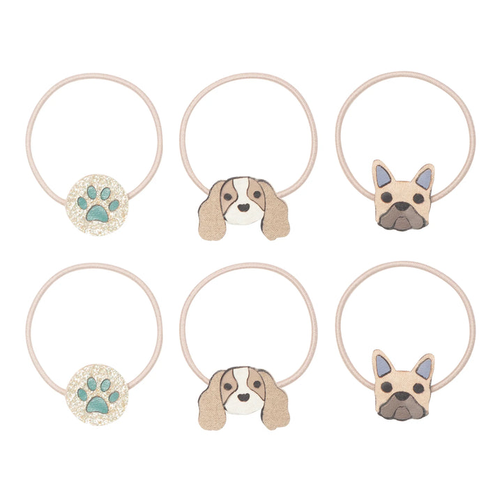 Mimi & Lula - Ponies Hair Ties - Doggy (6 Pack)
