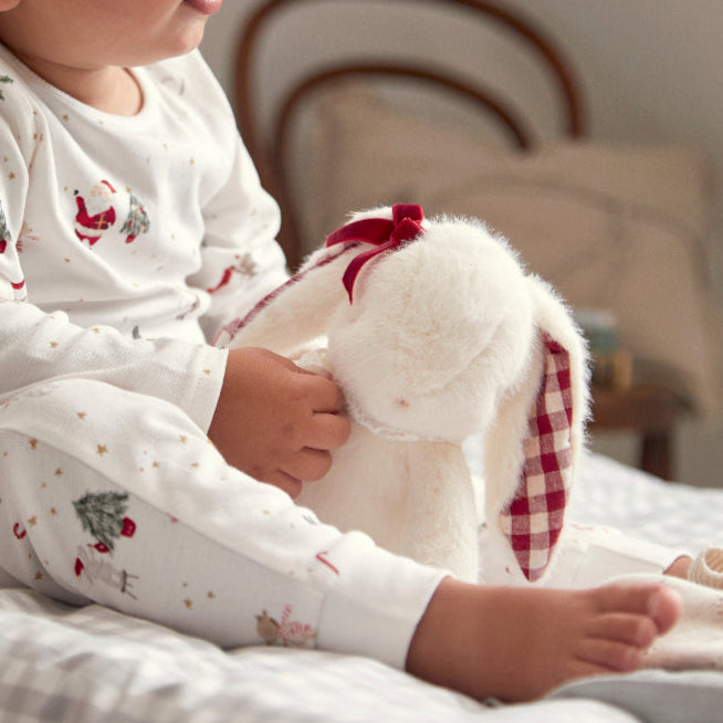 Mamas & Papas - Christmas Soft Toy - Beau Bunny