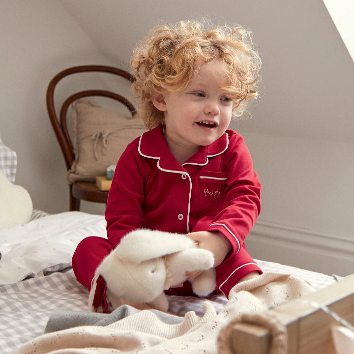 Mamas & Papas - Christmas Soft Toy - Beau Bunny