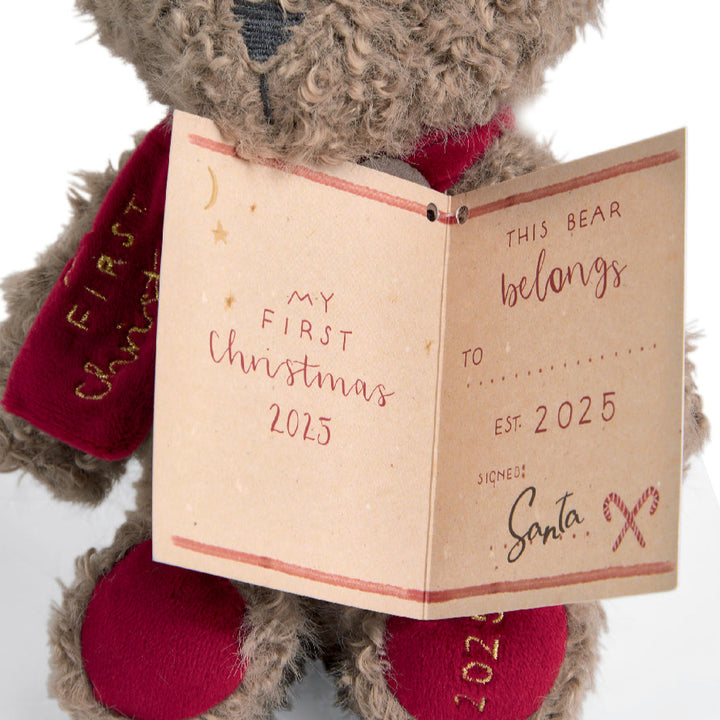 Mamas & Papas - My First Christmas Teddy Bear