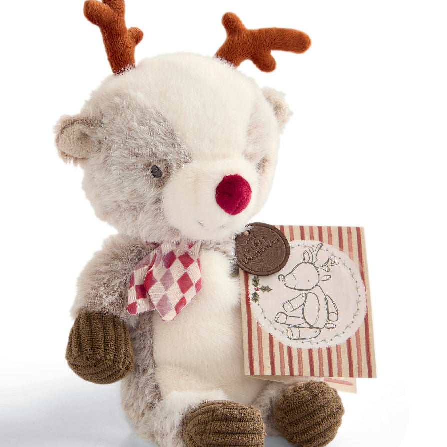 Mamas & Papas - Christmas Soft Toy - Dash Reindeer